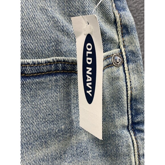Old Navy Mens Denim Jeans Men's Straight Distressed Blue Size 38X30 - Picture 12 of 16